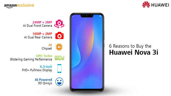 ரூ.2000/- சலுகையில் மிரட்டலான ஹுவாய் நோவா 3ஐ ஸ்மார்ட்போன் அறிமுகம்.! 