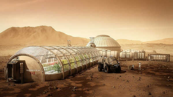 செய்வாய் கிரகத்தில் தங்கும் விடுதி