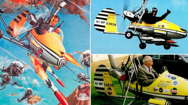 சிறிய விமானம் -Gyroplane, You Only Live Twice (1967)