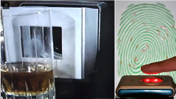 கைரேககைப் பதிவு- Fingerprint Scanner, Diamonds Are Forever (1971)