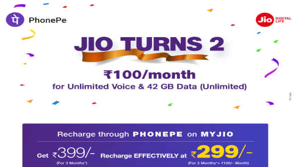 ஜியோ ரீசார்ஜ் பிளான்