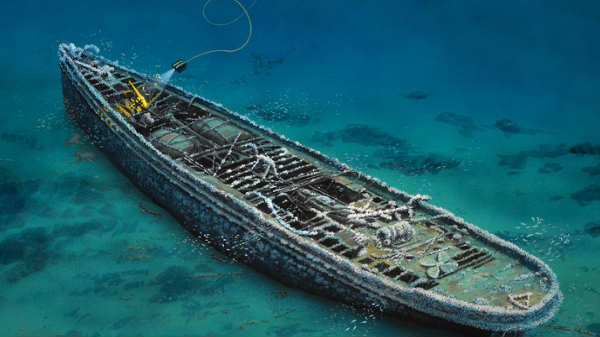 விபத்தில் மூழ்கிய கப்பலை கண்டறிய புதிய தொழில்நுட்பம்.!