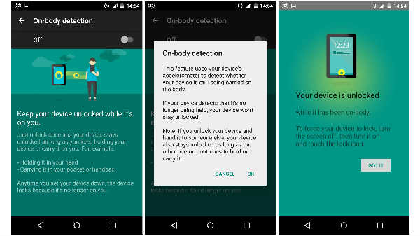 ஆன் பாடி டிடெக்ஷன்: 