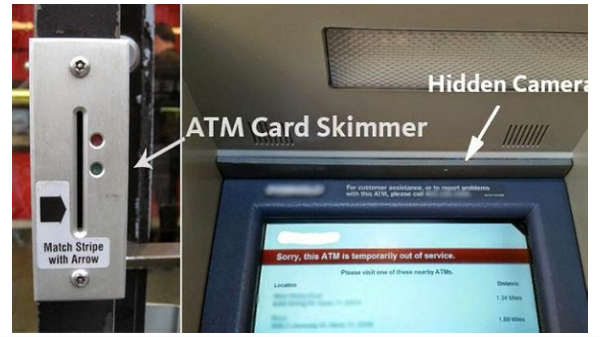 ஏடிஎம் மெஷின்களில் ஸ்கிம்மர்: 