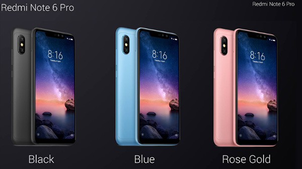 சியோமி ரெட்மி 6 ப்ரோ: