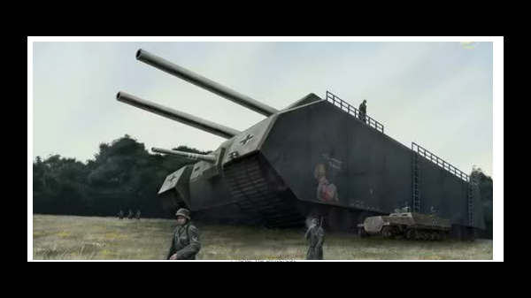 10. Gigantic Mega Tanks-