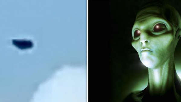 பட்டப்பகலில் மெக்சிகோவில் தென்பட்ட ஏலியன் விண்கலம்!