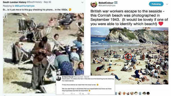 பிரவுன் கோட் மொபைல் ஆசாமி