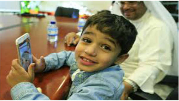  5 வயதில் துபாய் வந்தார்: 