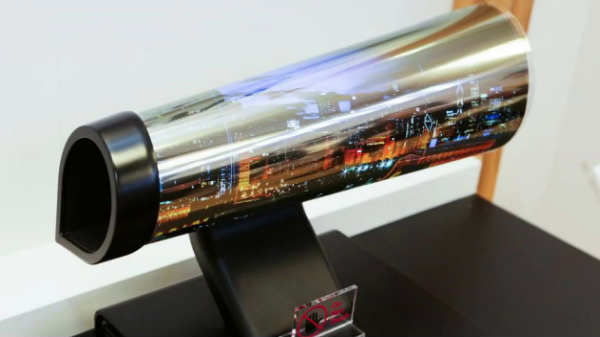 காகிதம் போன்று மெல்லிய திரை: 