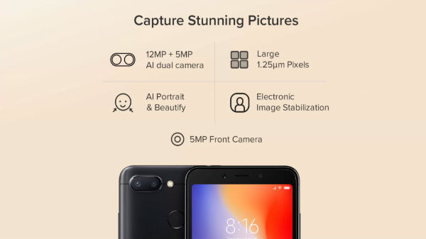 சியோமி ரெட்மி 6ஏ வேரியண்ட் 