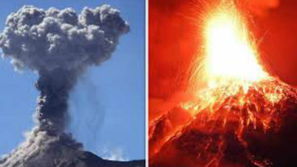 எரிமலைகள் வெடிக்கும்:  