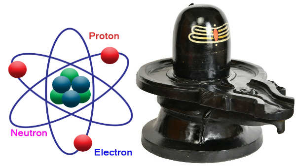 அணுவின் வடிவமே லிங்கம் : 