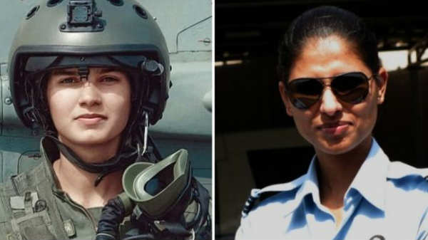 2 பெண் விமானிகள்: 