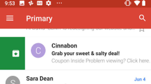 ஜிமெயில் செயலி: 