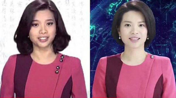 புதிய பெண் ஏ.ஐ  செய்தியாளர் 