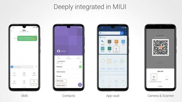 சியோமி மி பே சேவை செயலி