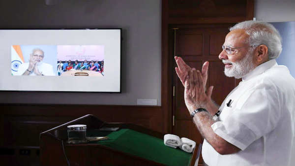 வீடியோ கான்பிரன்ஸ் மூலம் துவக்கம்: 