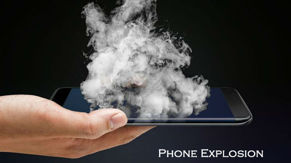 ஸ்மார்ட்போன் அதிகப்படியாகச் சூடானது தான் காரணம்