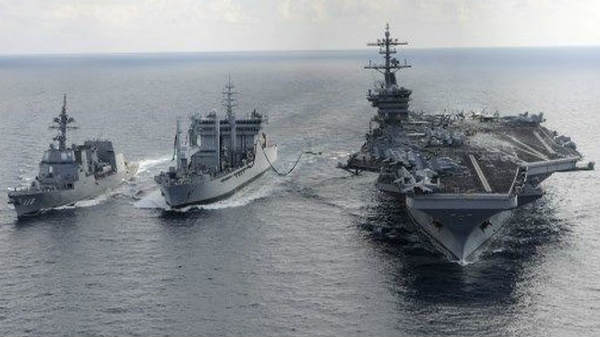 சீனா கப்பல் படை அணி வகுப்பு : 