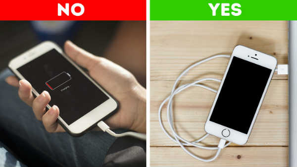 11. சார்ஜ் ஆகும் போது பயன்படுத்த வேண்டாம்: