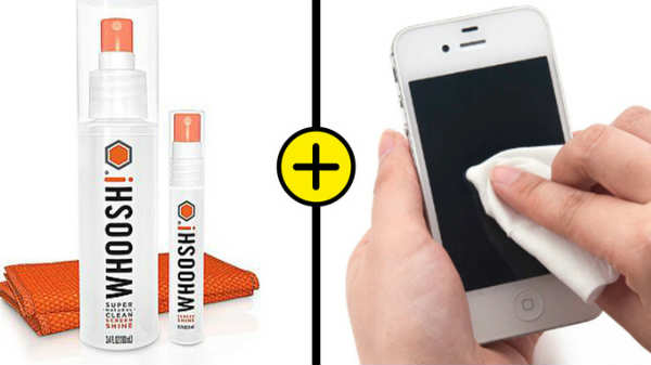 3. ஸ்கிரீன் சுத்தம்: