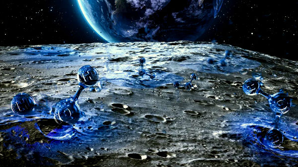 நிலவில் தண்ணீர் உருவாகியுள்ளது 