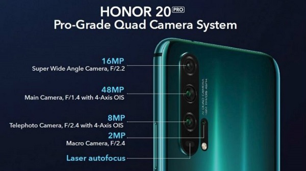 ஹானர் 20 சிறப்பம்சங்கள்: