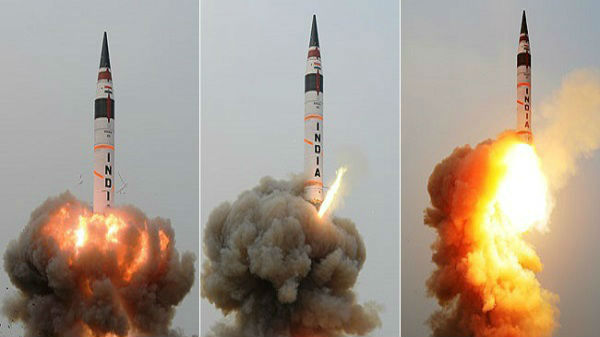 5 ஆயிரம் கி.மீ பாயும் ஏவுகணை: 