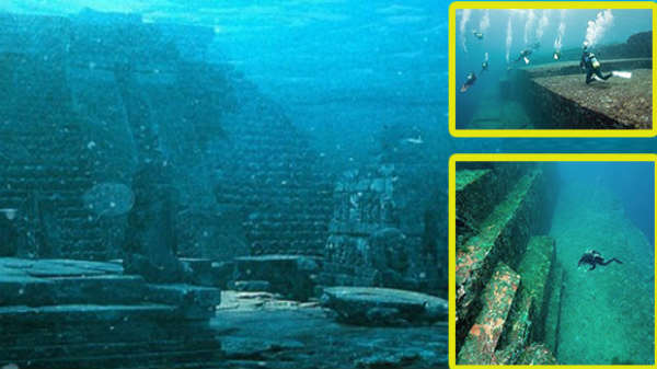 ஜப்பானில் நீருக்கடியில் பண்டைய பெருங்கல் நகரம்