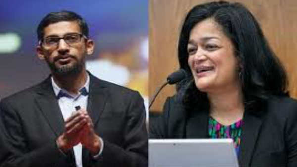 சுந்தர்பிச்சையை விசாரணை செய்த அமெரிக்கா பெண் எம்பியும் தமிழர் .! சுந்தர்பிச்சையை விசாரணை செய்த அமெரிக்கா பெண் எம்பியும் தமிழர் .!