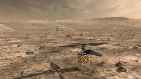 மார்ஸில் ஹெலிகாப்டர் பறக்கவிடப் போகும் நாசா.! எதுக்குன்னு தெரியுமா? 