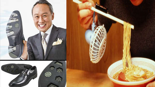 ஜப்பான்காரன், ஜப்பான்காரன் தான் டா.!  ஏசி ஷூ.!