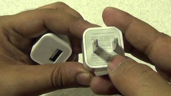 போலி ஐபோன் சார்ஜ்சர்: 