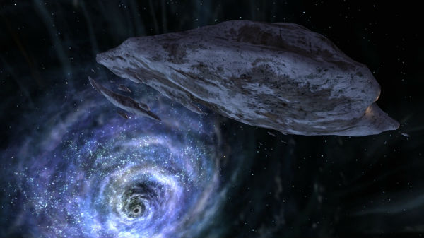 340 மீ விட்டம் கொண்ட ஏரிகள் பாறை 