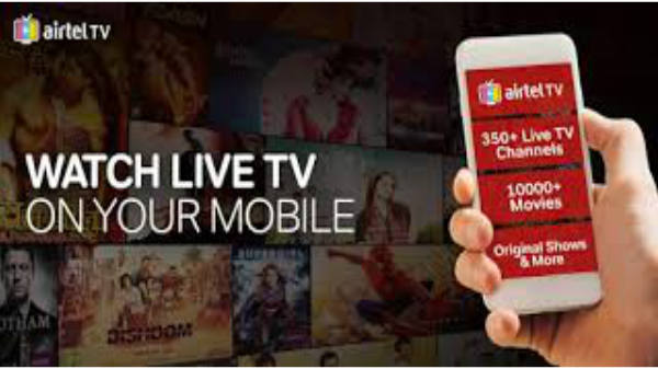 ஏர்டெல் டிவி மொபைல் பயன்பாடு: 