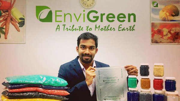 என்விகிரீன் உண்ணக் கூடிய பைகள்:  