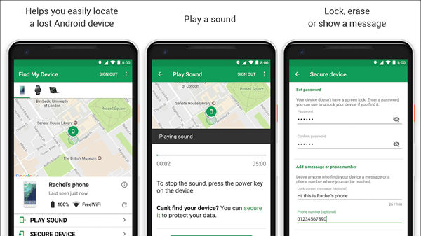 கூகுள் ஃபைண்ட் மை டிவைஸ் ஆப்