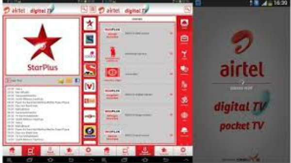 ஏர்டெல் டிவி மொபைல் டிவி ஆப்:  