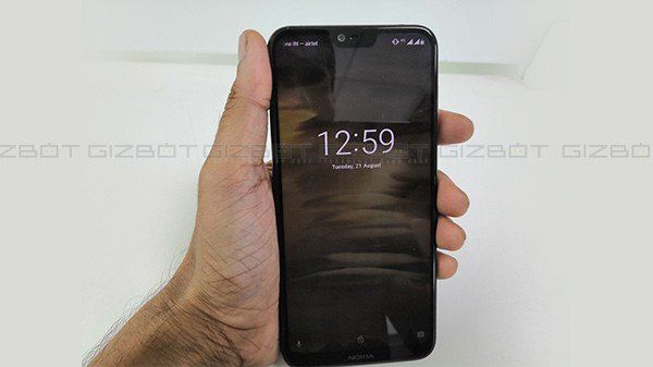 நோக்கியா 6.1 பிளஸ் டிஸ்பிளே: 