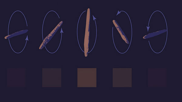 சிவப்பு நிறத்தில் சிறுகோள் 