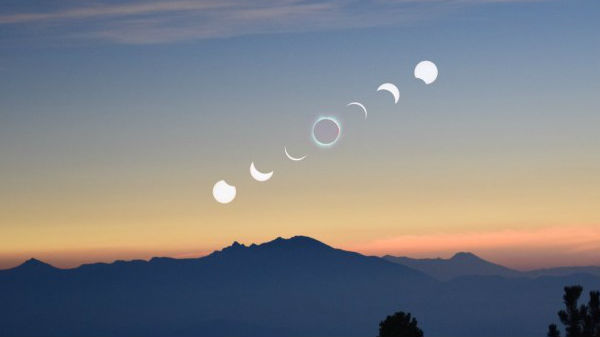 நான்கு நிமிடம் நடைபெறும் சூரிய கிரகணம் 