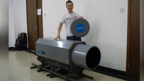 3. Canon 5200mm F/14 Mirror Lens