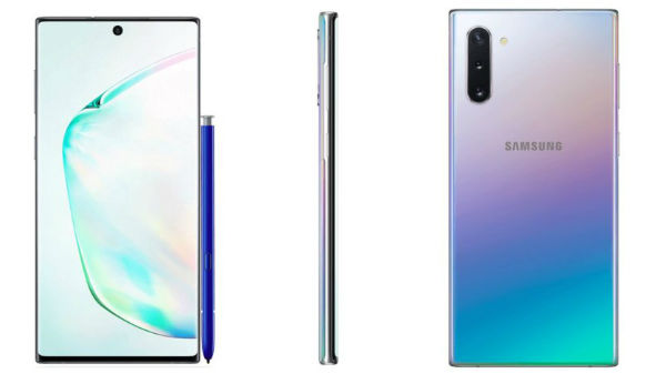 சாம்சங் கேலக்ஸி நோட் 10 லீக் 