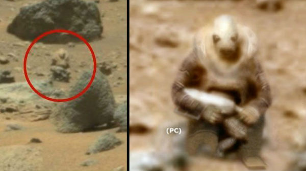 ஆயுதம் வைத்திருக்கும் ஏலியன்: