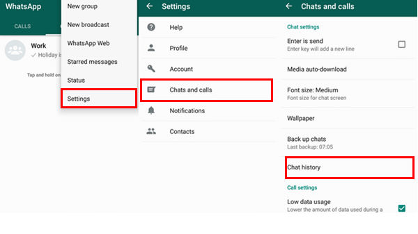  சாட்களை ரீஸ்டோர் செய்யும் முறை