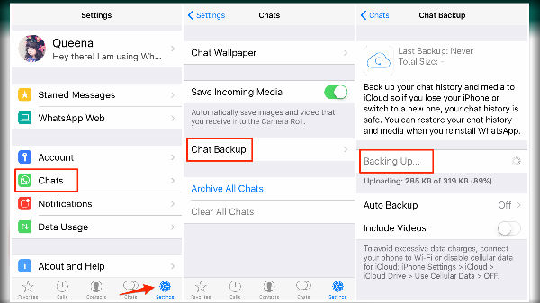 ஐபோனில் பேக்அப் செய்வது எப்படி?