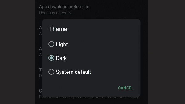Google Play டார்க் தீம் எப்படி ON செய்வது?