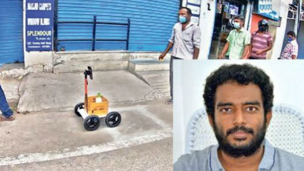 நெரிசலுக்கு இடையில் ஒரு இடத்தில் மட்டும் சமூக இடைவெளி