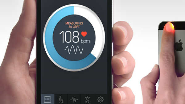 ஸ்மார்ட்போன் வழியாக இதய துடிப்பை பார்க்க முடியும்